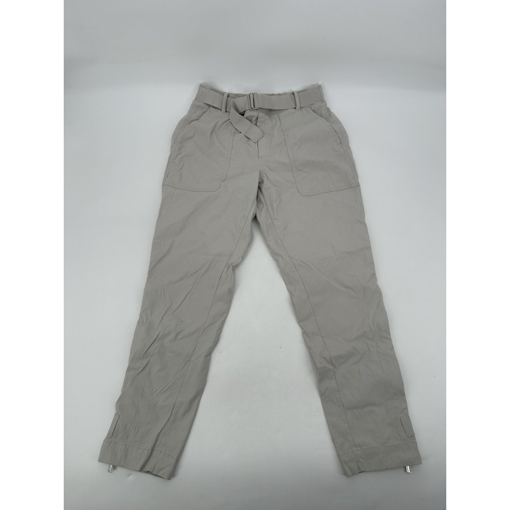 Athleta Belted Trekkie Pant Women's Size 6 Cream